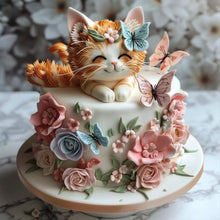 Load image into Gallery viewer, Diamond Painting - Full Square - Cat (40*40CM)