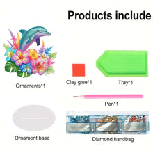 Load image into Gallery viewer, Cartoon Animal Desktop Diamond Art Kits 5D DIY Diamond Art Tabletop Decorations