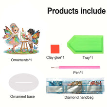 Load image into Gallery viewer, Cartoon Animal Desktop Diamond Art Kits 5D DIY Diamond Art Tabletop Decorations