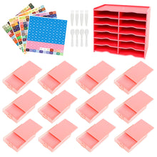 Load image into Gallery viewer, 12 Grids Diamond Painting Accessories Kits with Diamond Box for Small Size Trays