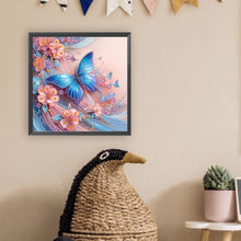Load image into Gallery viewer, Diamond Painting - Partial Special Shaped - Flying butterfly (30*30CM)