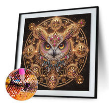 Load image into Gallery viewer, Diamond Painting - Partial Special Shaped - Owl (30*30CM)