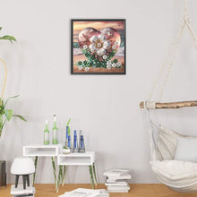 Load image into Gallery viewer, Diamond Painting - Partial Special Shaped - Jewelry Heart (30*30CM)