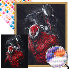 Load image into Gallery viewer, AB Diamond Painting - Full Round - Carnage and Venom (40*50CM)