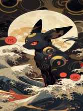Load image into Gallery viewer, Diamond Painting - Full Round - Pokemon Moon Eevee (40*80CM)