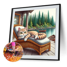 Load image into Gallery viewer, Diamond Painting - Full Round - Cat (30*30CM)