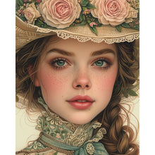 Load image into Gallery viewer, Diamond Painting - Full Round - Spring Victorian Girl (40*50CM)