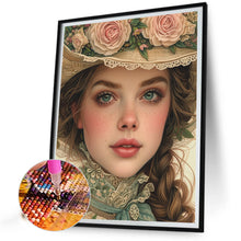 Load image into Gallery viewer, Diamond Painting - Full Round - Spring Victorian Girl (40*50CM)