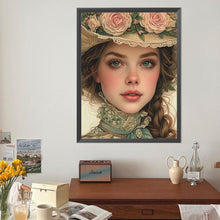 Load image into Gallery viewer, Diamond Painting - Full Round - Spring Victorian Girl (40*50CM)