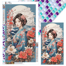 Load image into Gallery viewer, Diamond Painting - Full Round - Ancient style girl (40*70CM)