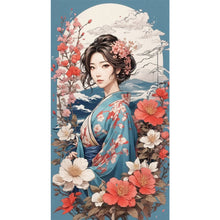 Load image into Gallery viewer, Diamond Painting - Full Round - Ancient style girl (40*70CM)
