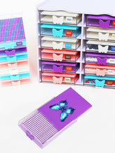 Load image into Gallery viewer, 4Pcs Diamond Painting Tray 5D DIY Drills Plate with Lid Diamond Organizer Drawer