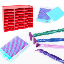 Load image into Gallery viewer, 12/24/48 Grids Diamond Painting Accessories Kits Multifunctional for Kids Adults