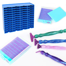 Load image into Gallery viewer, 12/24/48 Grids Diamond Painting Accessories Kits Multifunctional for Kids Adults