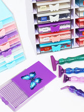 Load image into Gallery viewer, Diamond Painting Tray Diamond Organizer Drawer with Lid Diamond Painting Pen