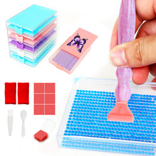 Load image into Gallery viewer, Diamond Painting Tray Diamond Organizer Drawer with Lid Diamond Painting Pen