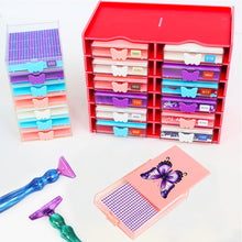 Load image into Gallery viewer, Diamond Painting Tray Diamond Organizer Drawer with Lid Diamond Painting Pen