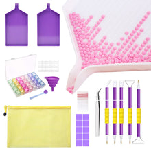 Load image into Gallery viewer, Diamond Painting Tray Diamond Organizer Drawer 5D DIY Drills Plate for Beginners