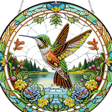 Load image into Gallery viewer, PVC Glass Special Shaped Animal Diamond Painting Hanging Sign Home Windows Decor