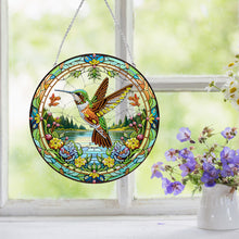 Load image into Gallery viewer, PVC Glass Special Shaped Animal Diamond Painting Hanging Sign Home Windows Decor