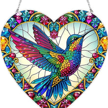 Load image into Gallery viewer, PVC Glass Special Shaped Animal Diamond Painting Hanging Sign Home Windows Decor