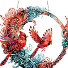 Load image into Gallery viewer, PVC Glass Special Shaped Animal Diamond Painting Hanging Sign Home Windows Decor