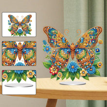 Load image into Gallery viewer, Acrylic Special Shaped Butterfly Diamond Painting Desktop Decorations for Adults