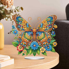 Load image into Gallery viewer, Acrylic Special Shaped Butterfly Diamond Painting Desktop Decorations for Adults