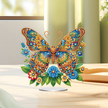 Load image into Gallery viewer, Acrylic Special Shaped Butterfly Diamond Painting Desktop Decorations for Adults
