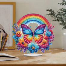Load image into Gallery viewer, Acrylic Special Shaped Butterfly Diamond Painting Desktop Decorations for Adults