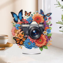 Load image into Gallery viewer, Acrylic Special Shaped Butterfly Diamond Painting Desktop Decorations for Adults