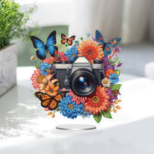 Load image into Gallery viewer, Acrylic Special Shaped Butterfly Diamond Painting Desktop Decorations for Adults