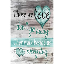 Load image into Gallery viewer, 2pcs Round Diamond Painting Set - English calligraphy and painting (40*60CM)