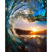 Load image into Gallery viewer, 6pcs Round Diamond Painting Set - Beautiful scenery (30*40CM)