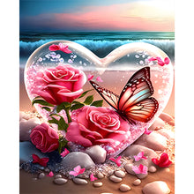 Load image into Gallery viewer, 6pcs Round Diamond Painting Set - Beautiful scenery (30*40CM)