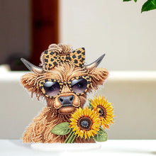 Load image into Gallery viewer, Acrylic Special Shape Seahorse Desktop Diamond Art Kits for Home Office Decor