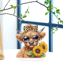 Load image into Gallery viewer, Acrylic Special Shape Seahorse Desktop Diamond Art Kits for Home Office Decor