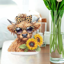 Load image into Gallery viewer, Acrylic Special Shape Seahorse Desktop Diamond Art Kits for Home Office Decor