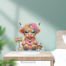 Load image into Gallery viewer, Acrylic Special Shape Seahorse Desktop Diamond Art Kits for Home Office Decor