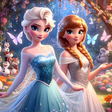 Load image into Gallery viewer, Diamond Painting - Full Round - Disney princess (40*40CM)