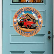 Load image into Gallery viewer, US Flag Diamond Painting Art Pendant Suncatcher Diamond Drawing Hanging Ornament