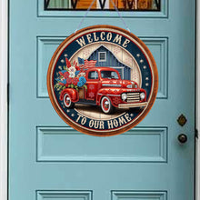 Load image into Gallery viewer, US Flag Diamond Painting Art Pendant Suncatcher Diamond Drawing Hanging Ornament