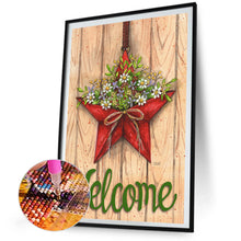 Load image into Gallery viewer, AB Diamond Painting - Full Round - Welcome calligraphy and painting (40*60CM)