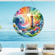 Load image into Gallery viewer, Beacon Suncatcher Special Shape Diamond Drawing Hanging Ornament for Window Wall