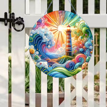 Load image into Gallery viewer, Beacon Suncatcher Special Shape Diamond Drawing Hanging Ornament for Window Wall