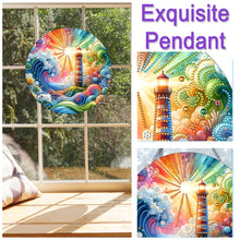 Load image into Gallery viewer, Beacon Suncatcher Special Shape Diamond Drawing Hanging Ornament for Window Wall