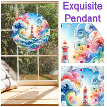Load image into Gallery viewer, Beacon Suncatcher Special Shape Diamond Drawing Hanging Ornament for Window Wall