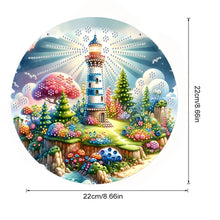 Load image into Gallery viewer, Beacon Suncatcher Special Shape Diamond Drawing Hanging Ornament for Window Wall