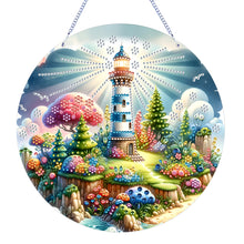 Load image into Gallery viewer, Beacon Suncatcher Special Shape Diamond Drawing Hanging Ornament for Window Wall