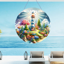 Load image into Gallery viewer, Beacon Suncatcher Special Shape Diamond Drawing Hanging Ornament for Window Wall